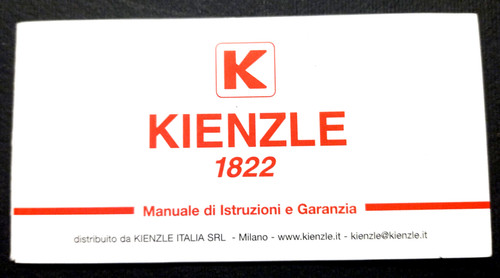 Kienzle 1822 garanzia - kienzle,