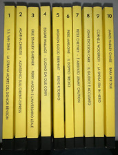 COLLEZIONE STORICA I GIALLI MONDADORI, REPUBBLICA L'ESPRESSO, COMPLETA 10 VOLUMI