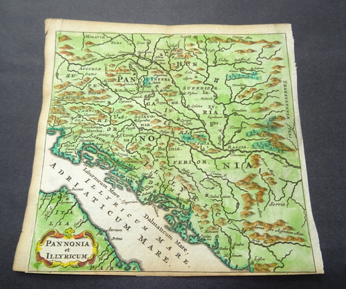 Antica mappa della costa