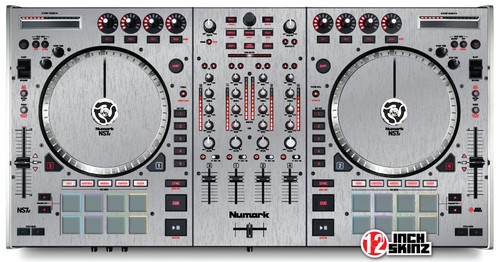 Numark ns7ii pelle - pelle, argento