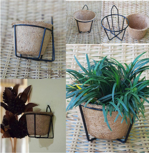 Vaso cocco fibra - fibra, di