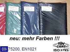 Coprisedile moto nero blu