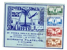 SOMALIA AFIS 1953 2° FIERA