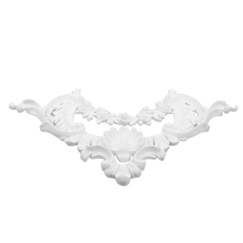 Angolo soffitto fiori - , intaglio