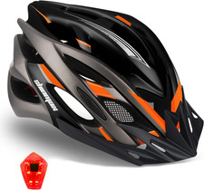 Casco Bici Uomo Donna Con LED