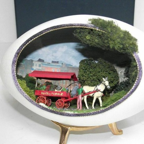 Raro diorama uovo struzzo - diorama,