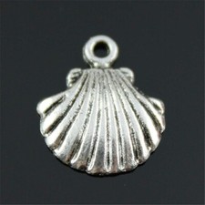 29042 Bomboniere 24pezzi Ciondolo Ciondoli Charm Charms Conchiglia Capasanta Cam