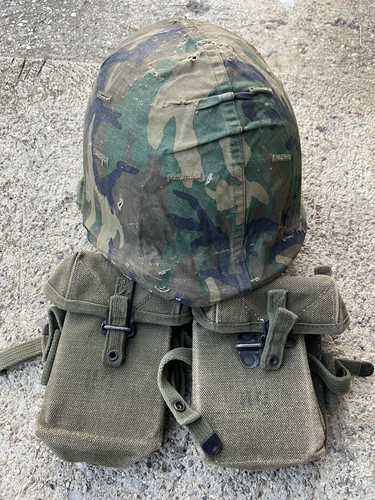 Vietnam giberne m16 elmetto - vietnam,