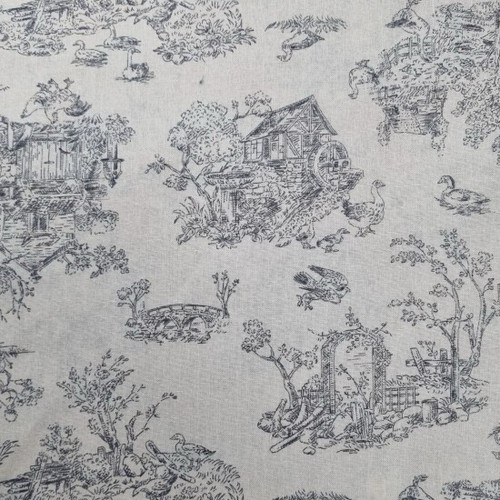 Fat quarter gakou toile - quarter, de