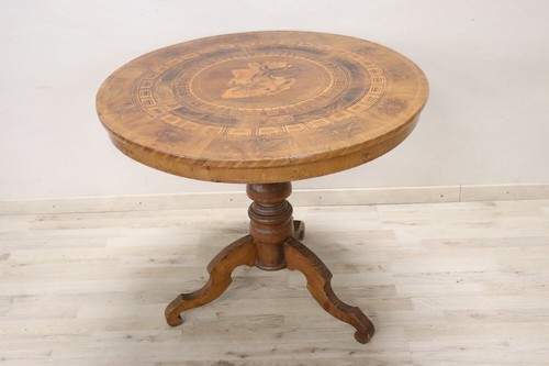 Tavolo antico legno noce - in,