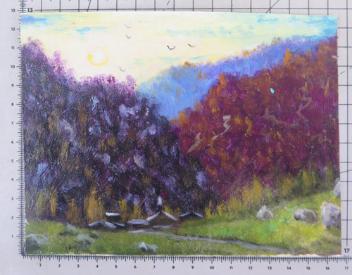 Quadro dipinto olio - dipinto, ad
