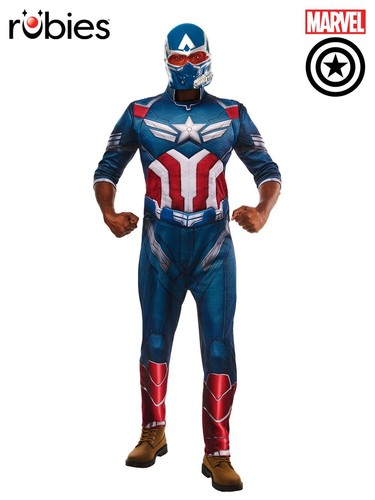 Costume adulto capitan america - capitan,