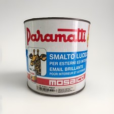 Smalto Sintetico Lucido Paramatti Mosaico Interno Esterno Bianco AVORIO da 2,5LT