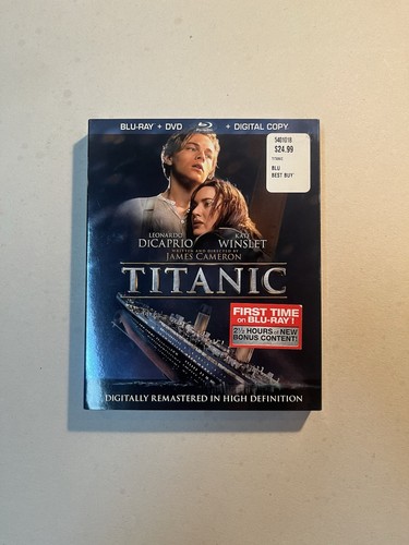 Titanic blu ray dvd - blu-ray, 4-disc