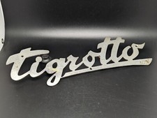 OM TIGROTTO FIAT IVECO LOGO SIGLA EMBLEMA FREGIO STEMMA SCRITTA TARGHETTA BADGE