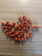 Vintage Orange cabinet Pull