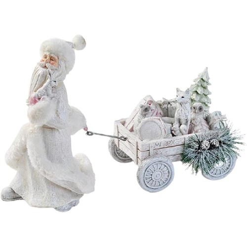Babbo natale con carretto