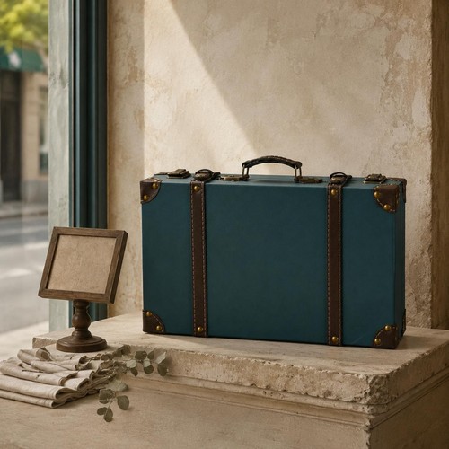 Valigia vintage con manico - vintage,