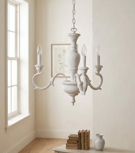 Lampadario classico legno - classico, in