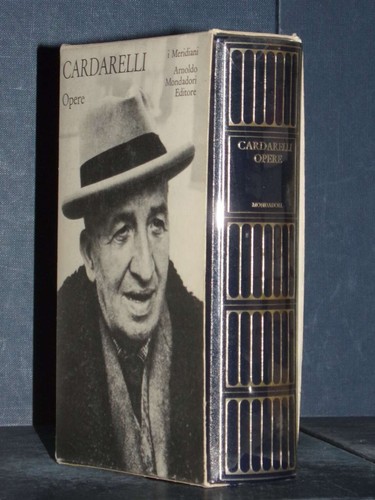 Vincenzo cardarelli opere - -,