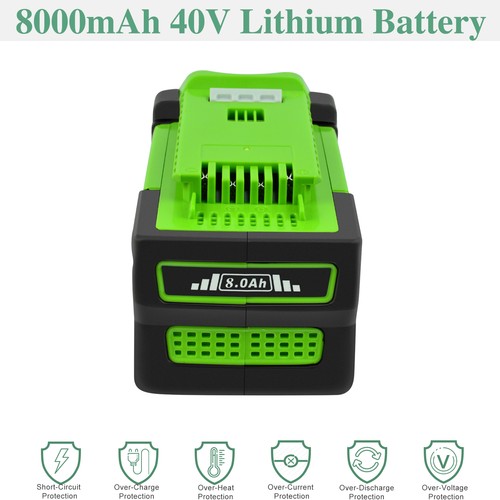 8000mah 40v litio batteria - 8000mah,