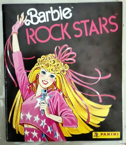 Panini barbie rockstar - barbie, album