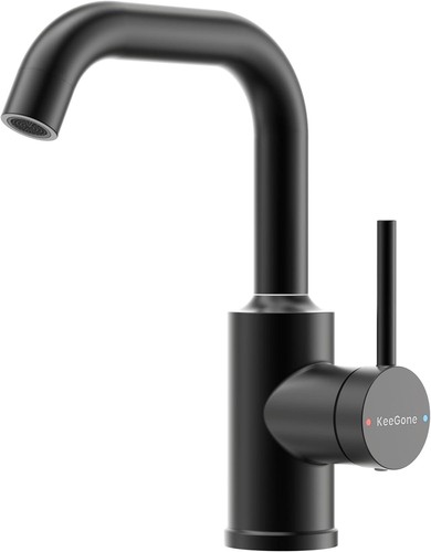 Rubinetto lavabo bagno nero - bagno,