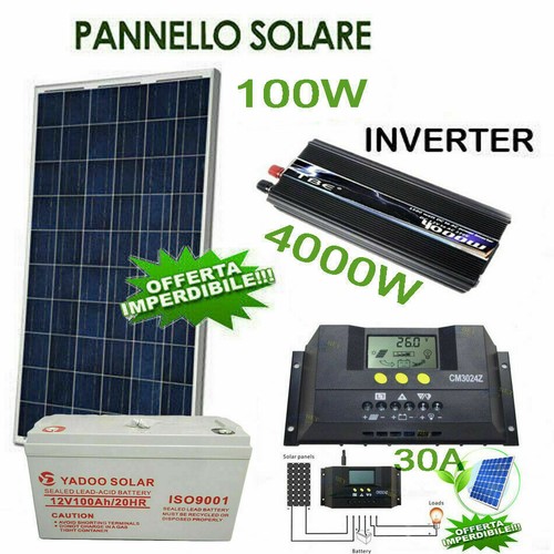Kit fotovoltaico pannello - kit,