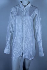 CARLO PIGNATELLI CAMICIA UOMO TG SIZE 44 17 1/2 BIANCA