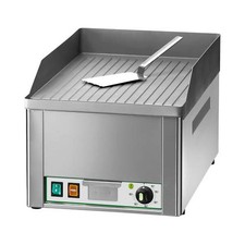 Fry top rigato professionale