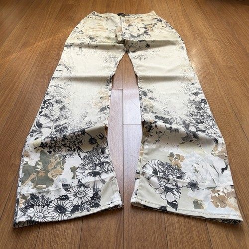 Roberto cavalli floral flared - cavalli,