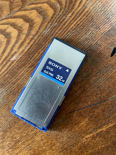 Sony sxs pro - sxs, 32