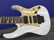 IBANEZ RG350DX Usato Corpo Basswood Collo Acero Tastiera in palissandro Bianco