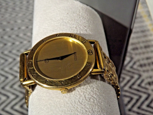 Orologio gucci placcato oro - gucci,