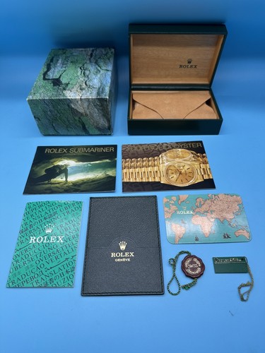 Rolex submariner box booklet - rolex,