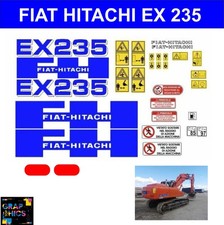 FIAT HITACHI FH EX 235 DECALCOMANIE