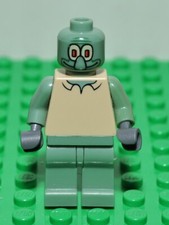 Lego Minifigure Squidward bob003 SpongeBob SquarePants set 3825 3827 anno 2006