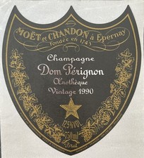 Une étiquette de champagne