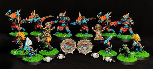 Lizardmen team gwaka - lizardmen, gwaka'moli