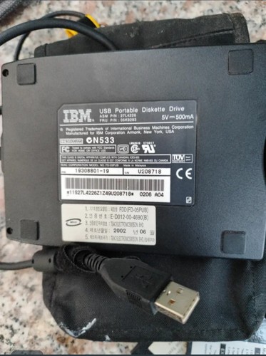 Usb floppy disk reader ibm - floppy,