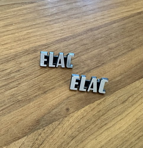 Elac emblemi insegna cartelli - insegna,