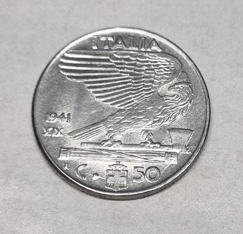 Moneta centesimi 1941 - moneta, 50