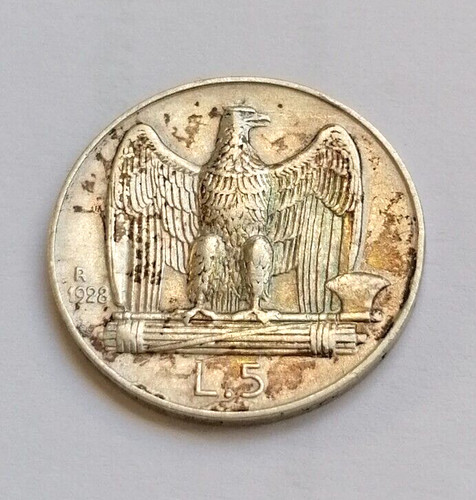 Regno italia 5 lire - d',
