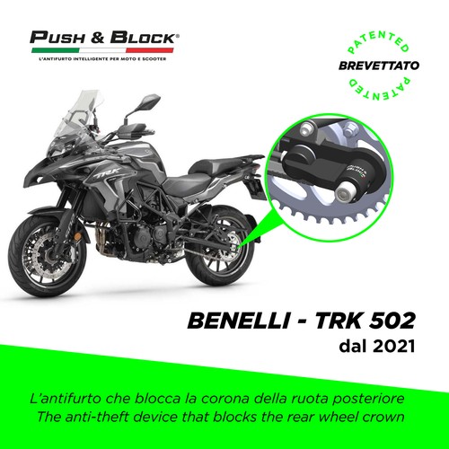 Antifurto moto push - antifurto, push&bock