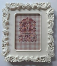 Quadro quadretto ricamato