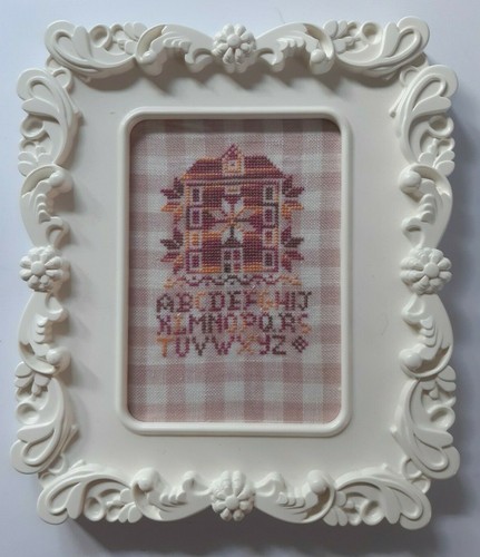 Quadro quadretto ricamato