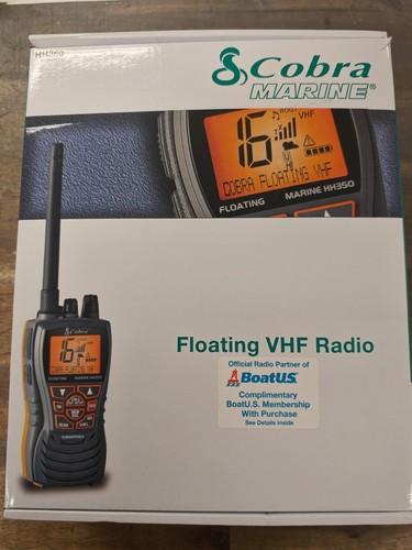 Cobra hh350 flt radio vhf - cobra,