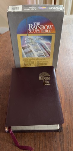 The kjv rainbow study bible - kjv,