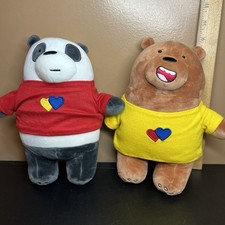 We Bare Bears Plush Lot of 2