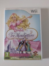 GIOCO BARBIE E LE TRE MOSCHETTIERE NINTENDO WII PAL ITALIANO COMPLETO 